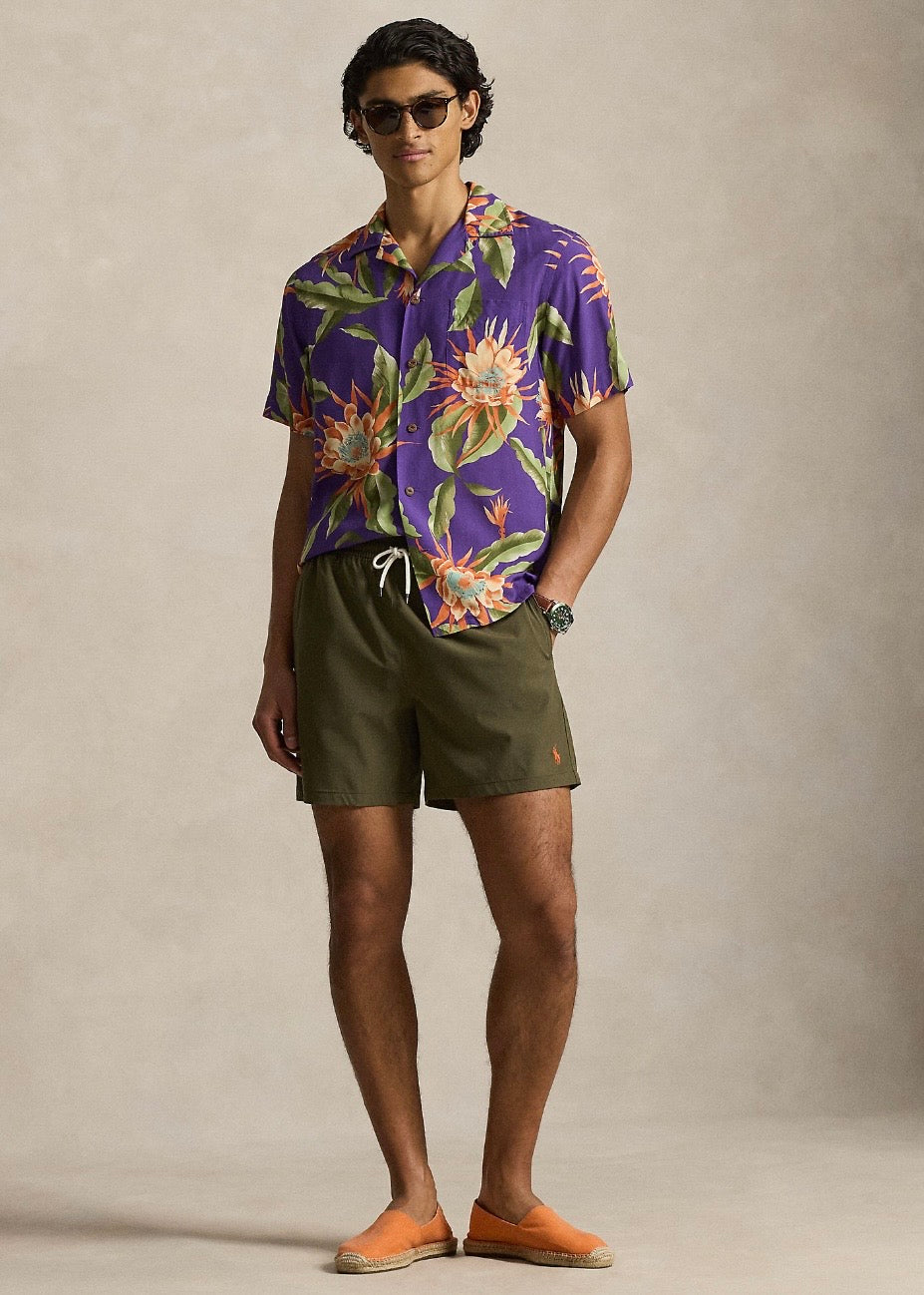 Traveler Swim Trunk Canopy Olive