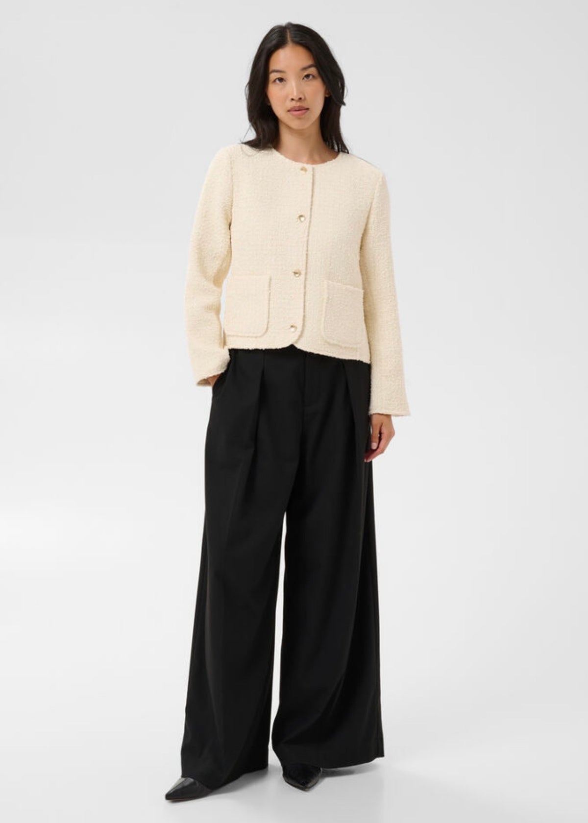 Damini Blazer Eggnog