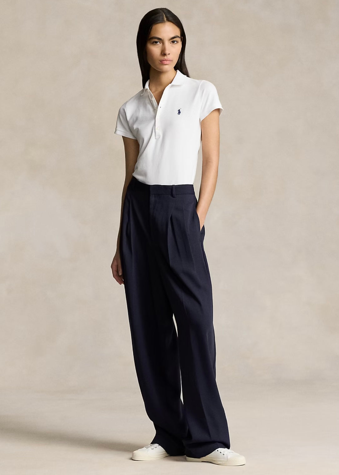 Ralph Lauren pique - White