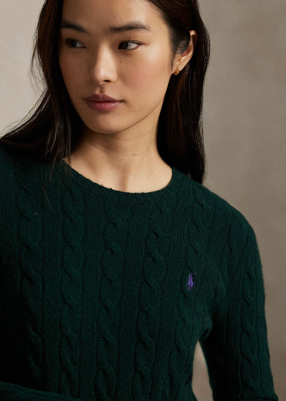 Cable sweater College Green