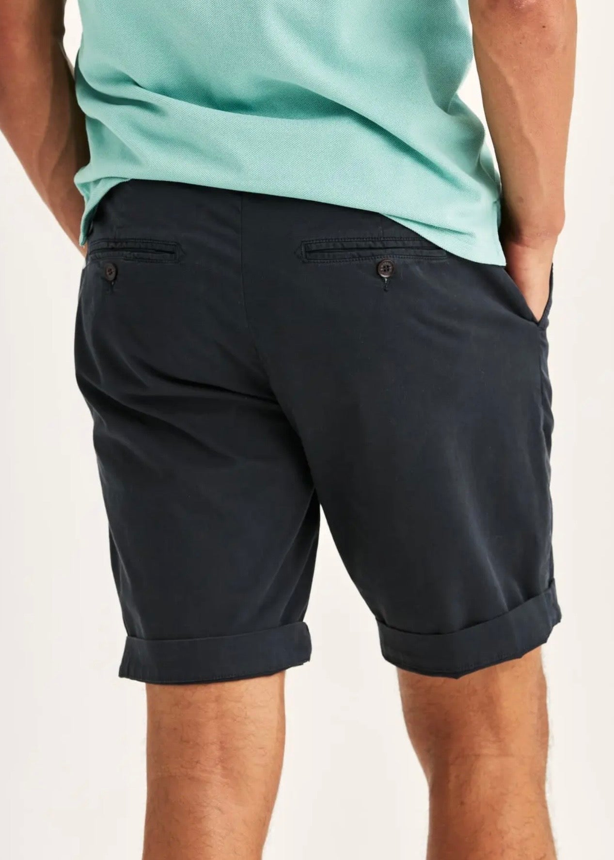 Jeffrey Summer Chino Shorts Blue