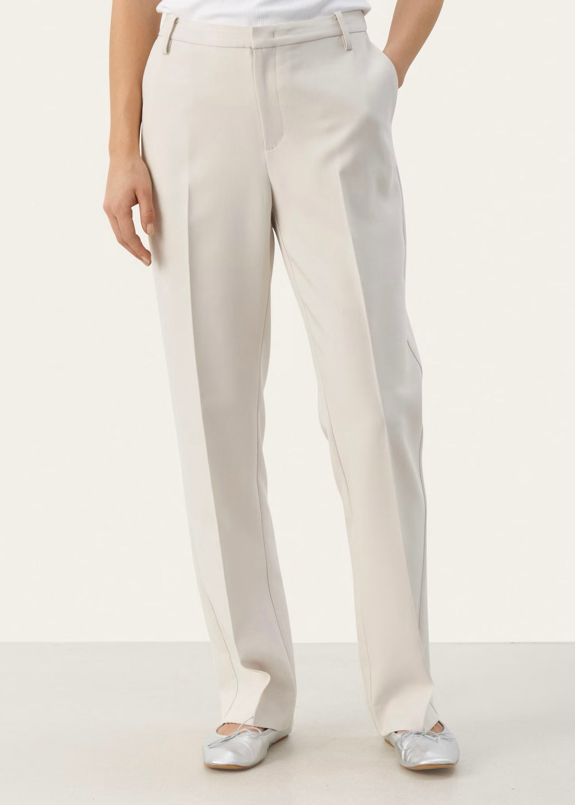 Part Two Birdie pants - French Oak