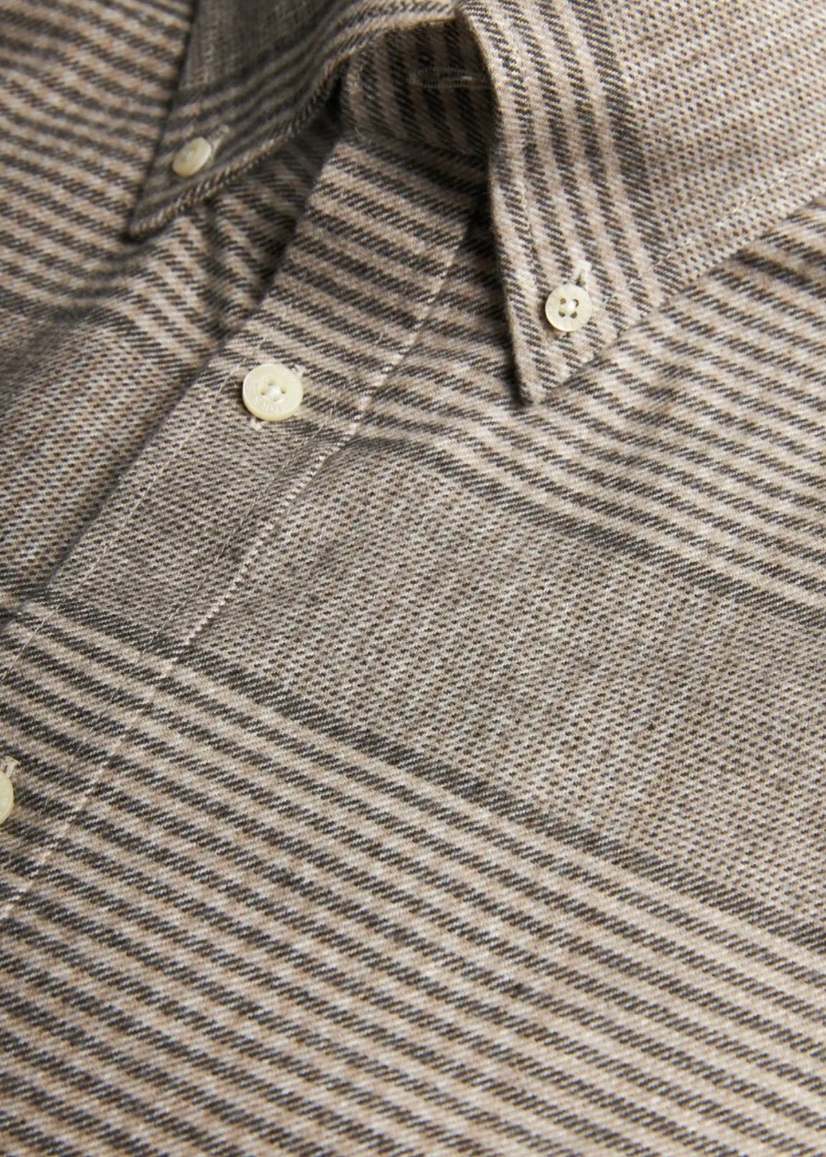 Soft Lama Check Shirt Camel