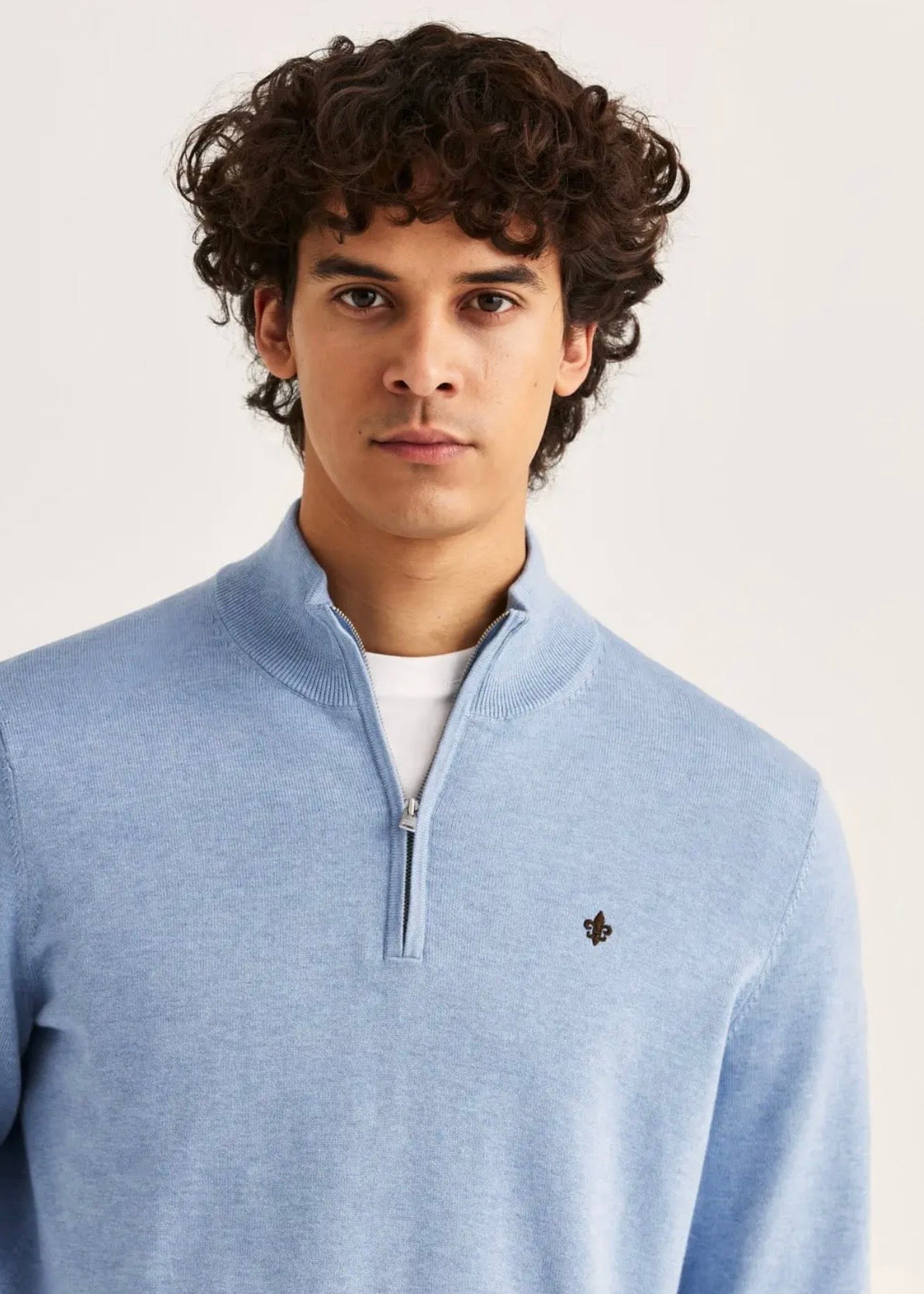 Riley Half Zip Blue