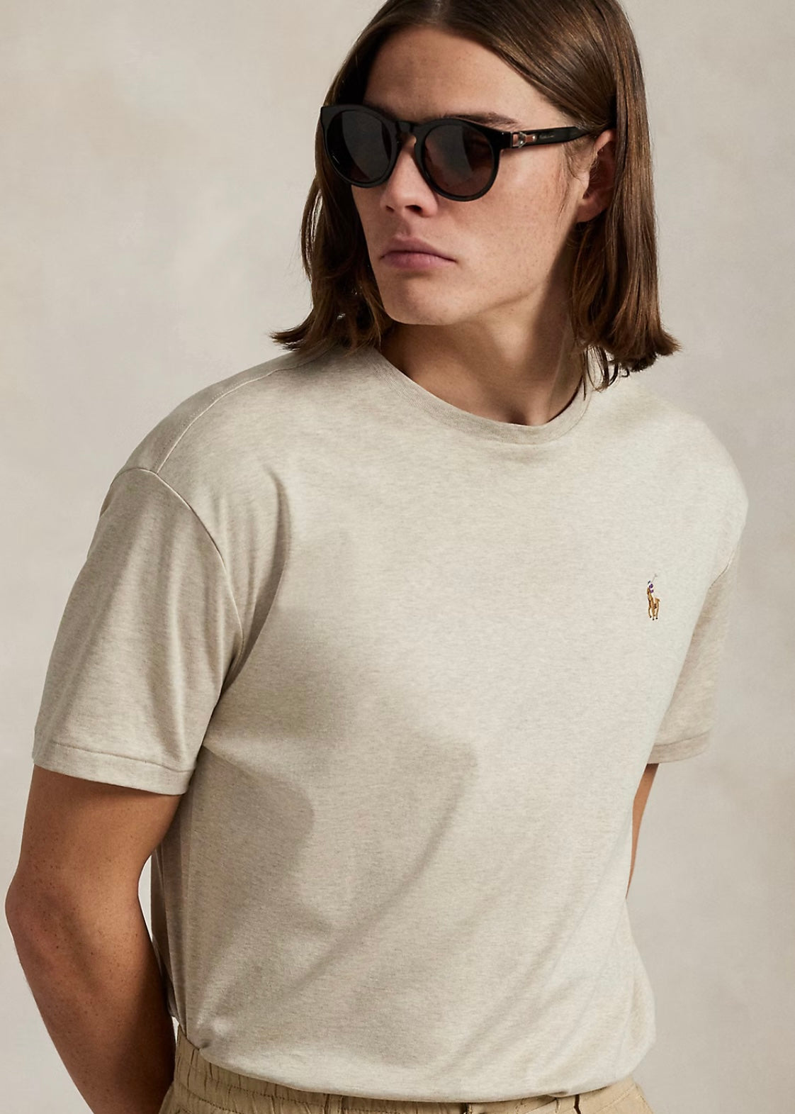Ralph Lauren Interlock t-shirt - Expedition Dune