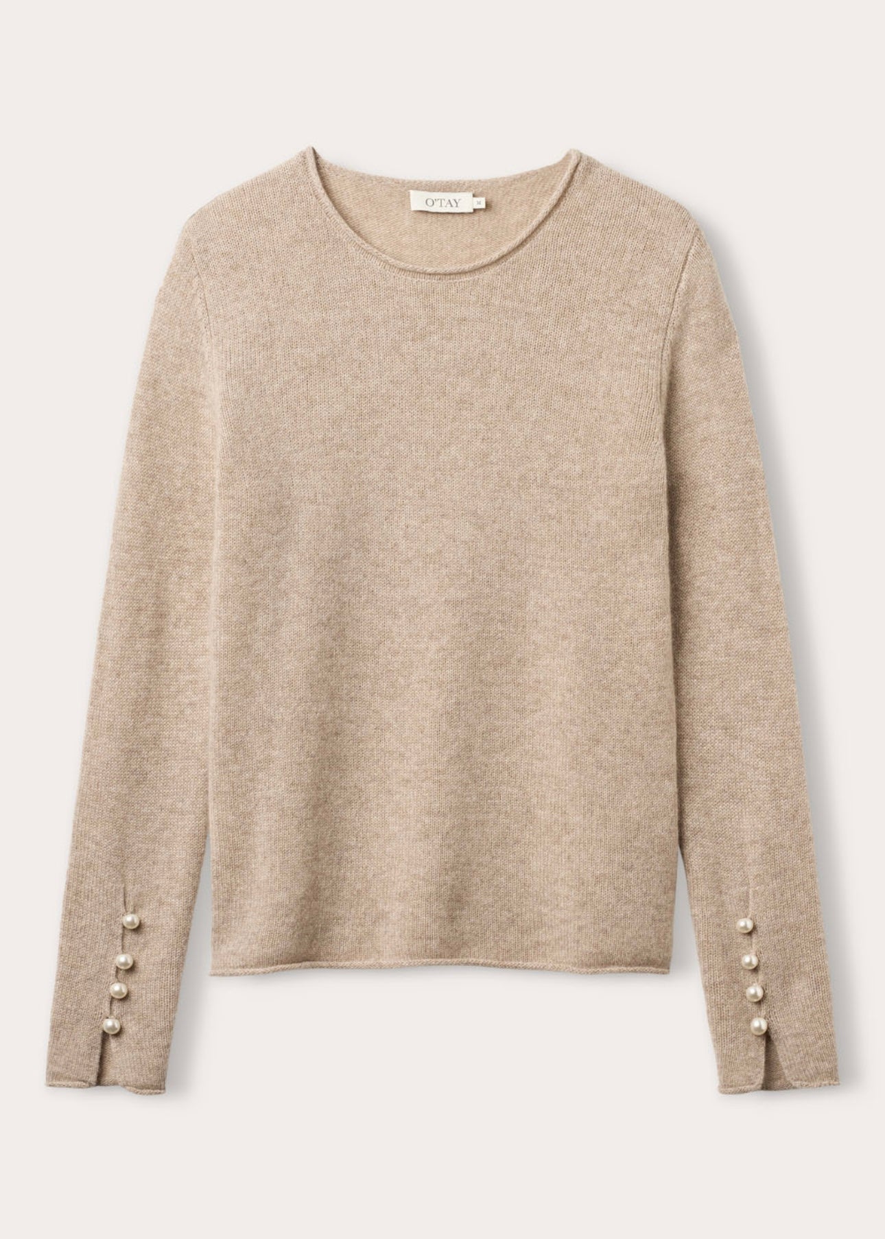 Abbelone sweater Sand