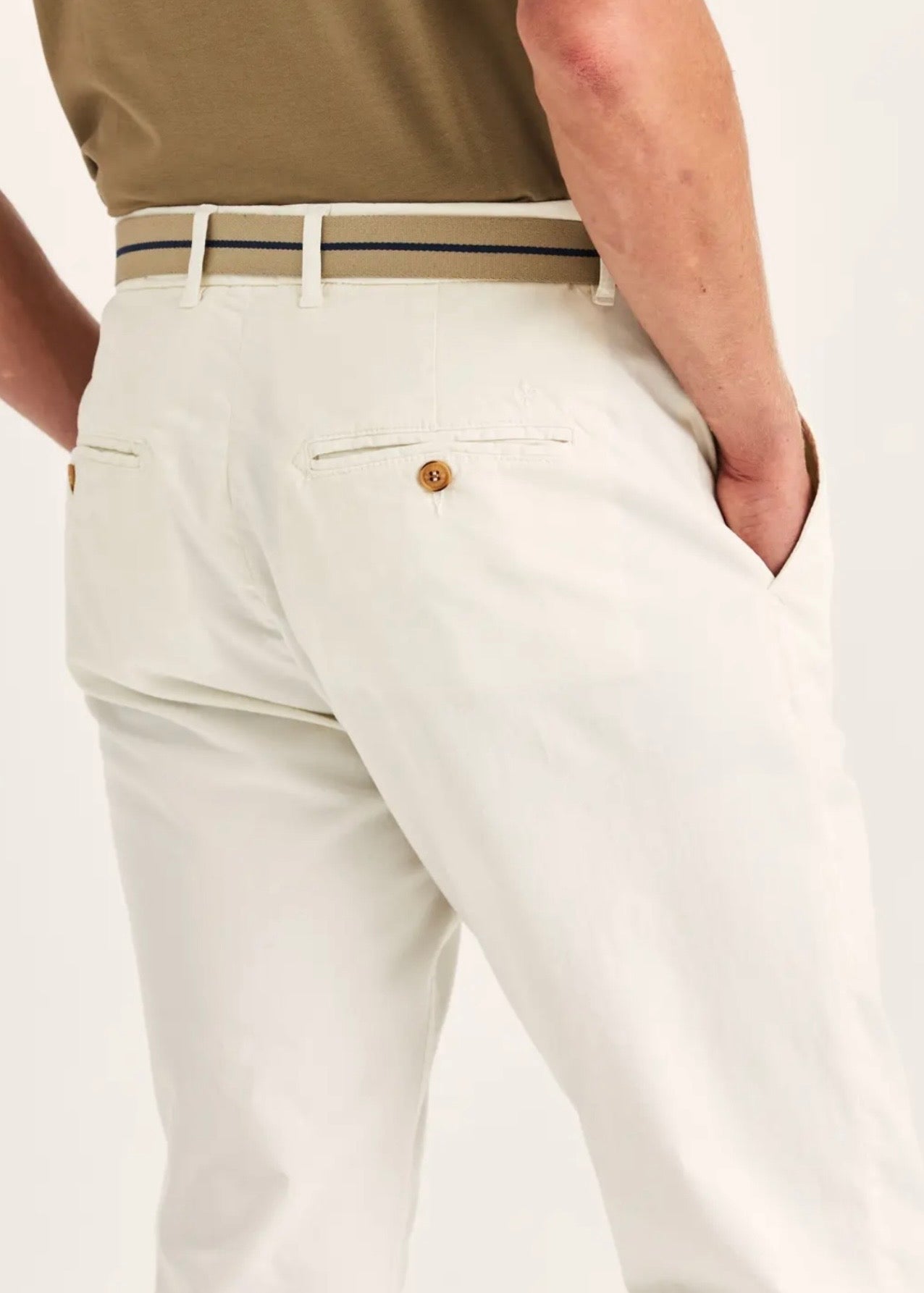Jeffrey Summer Chino Offwhite