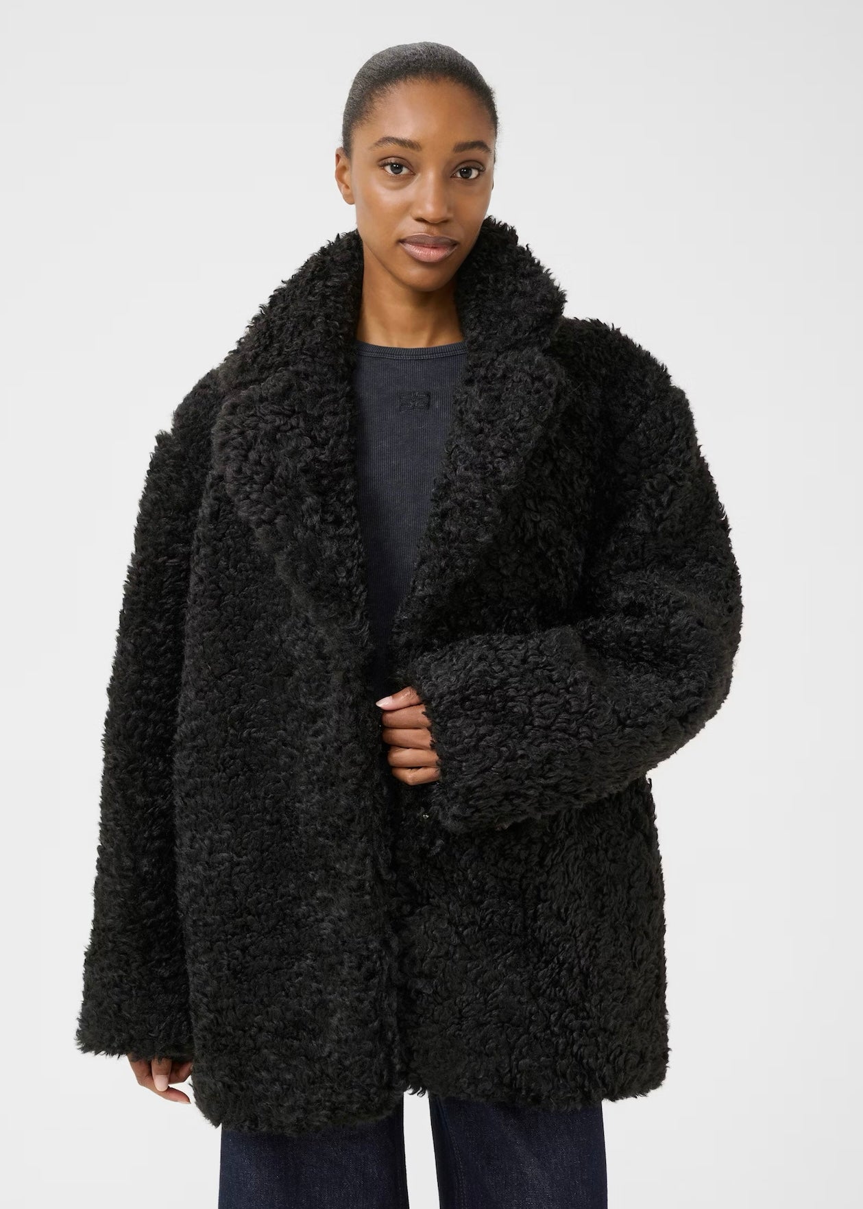 Shilly coat Black