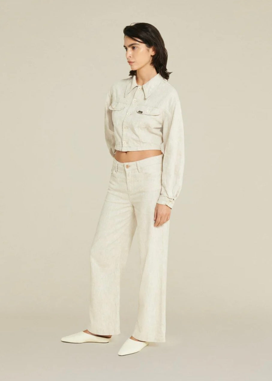 Culotte Lino Natural Rinse