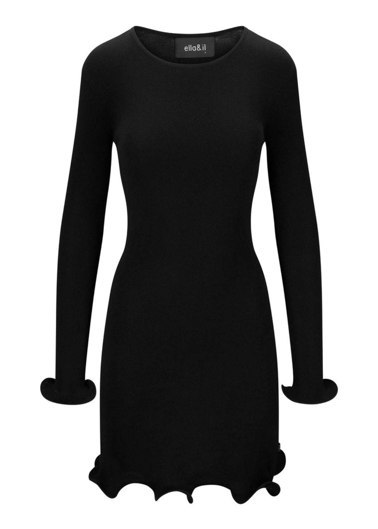 Isara Merino Dress Black