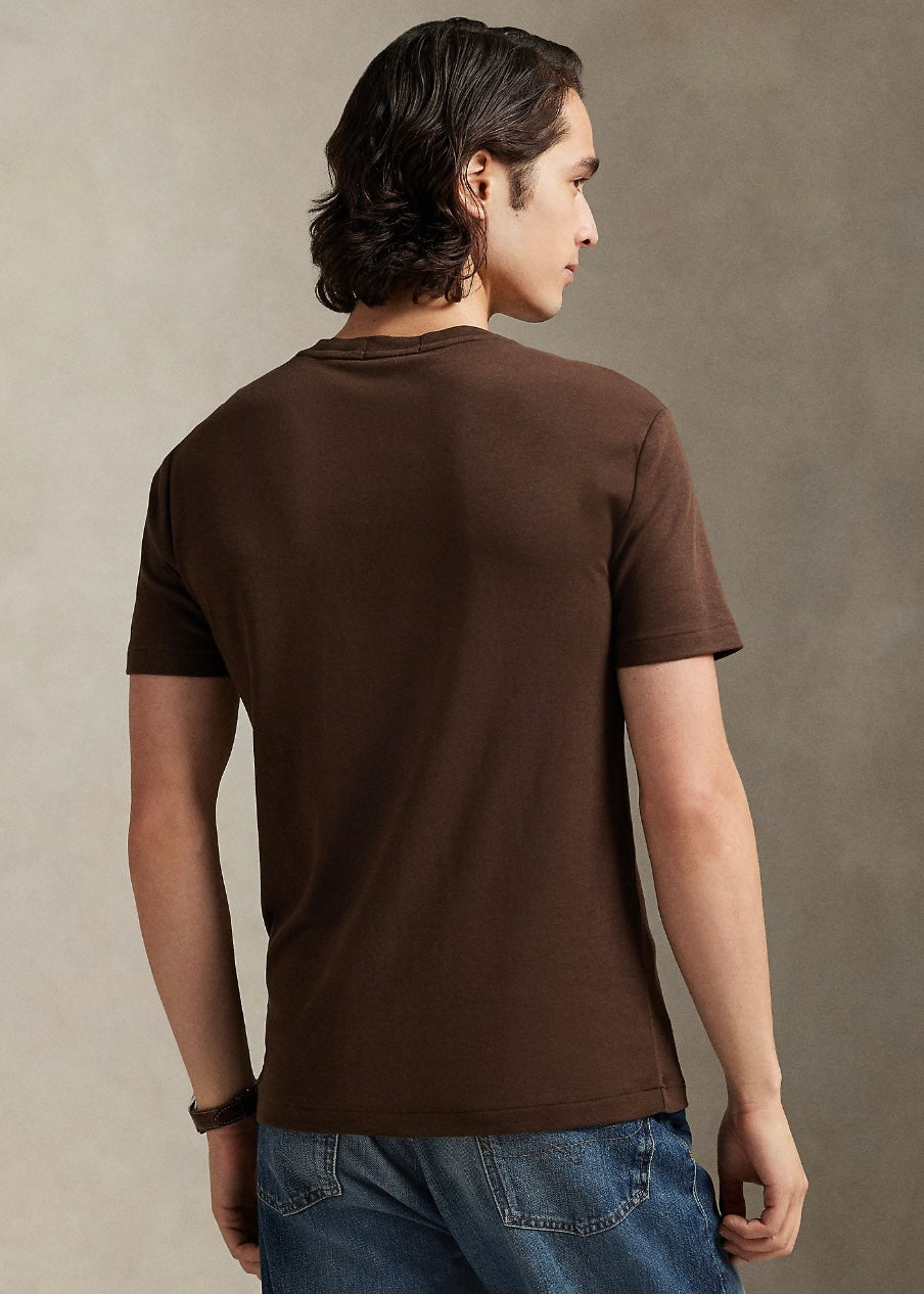 Ralph Lauren Interlock t-shirt - Nutmeg Brown