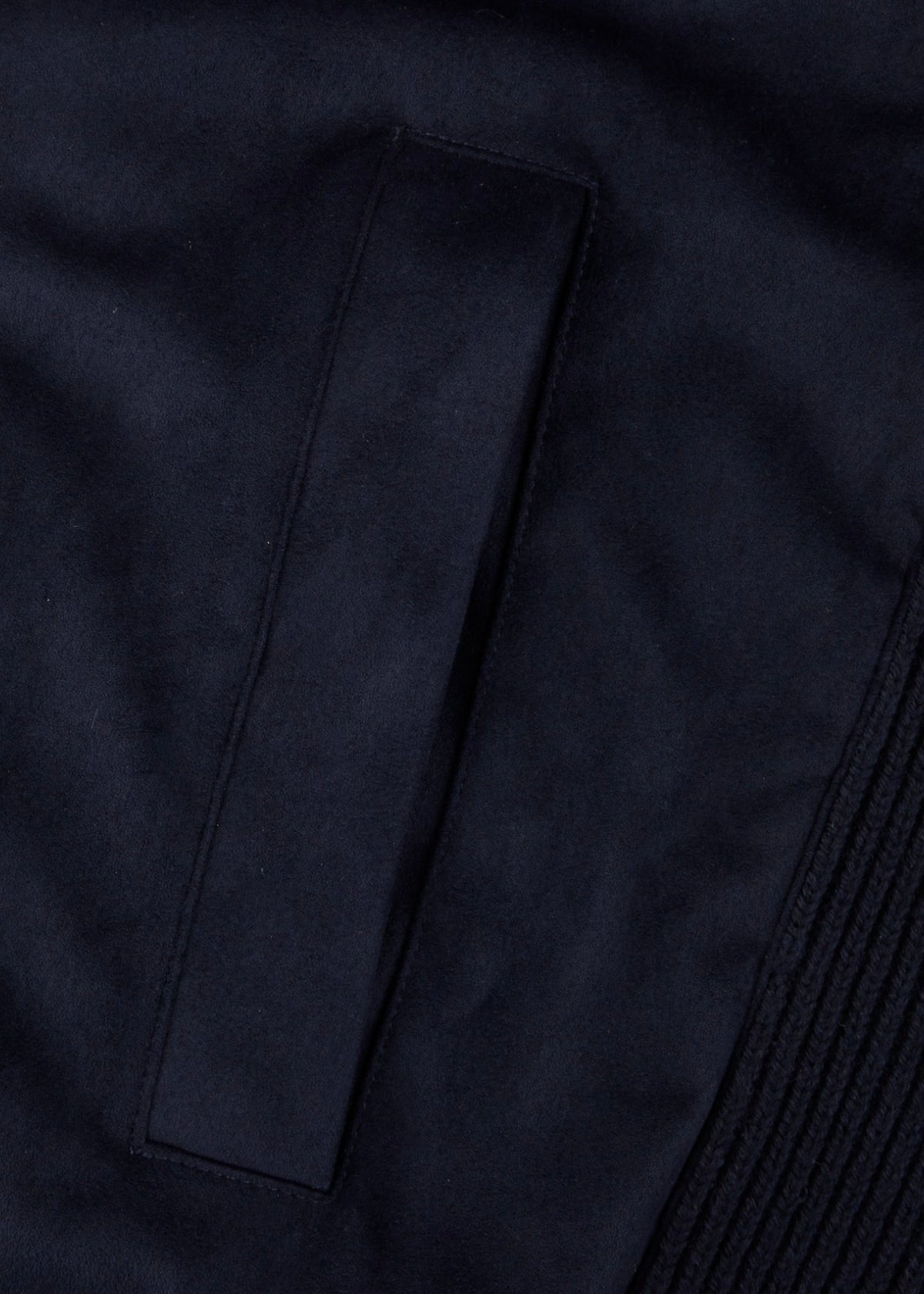 Alcantara Cardigan Navy