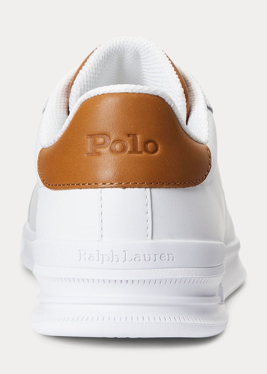 Heritage Court Leather Sneakers White