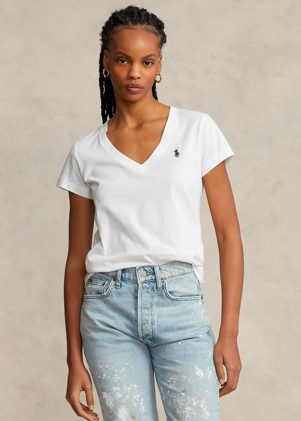 Polo Ralph Lauren V-neck t-shirt - White