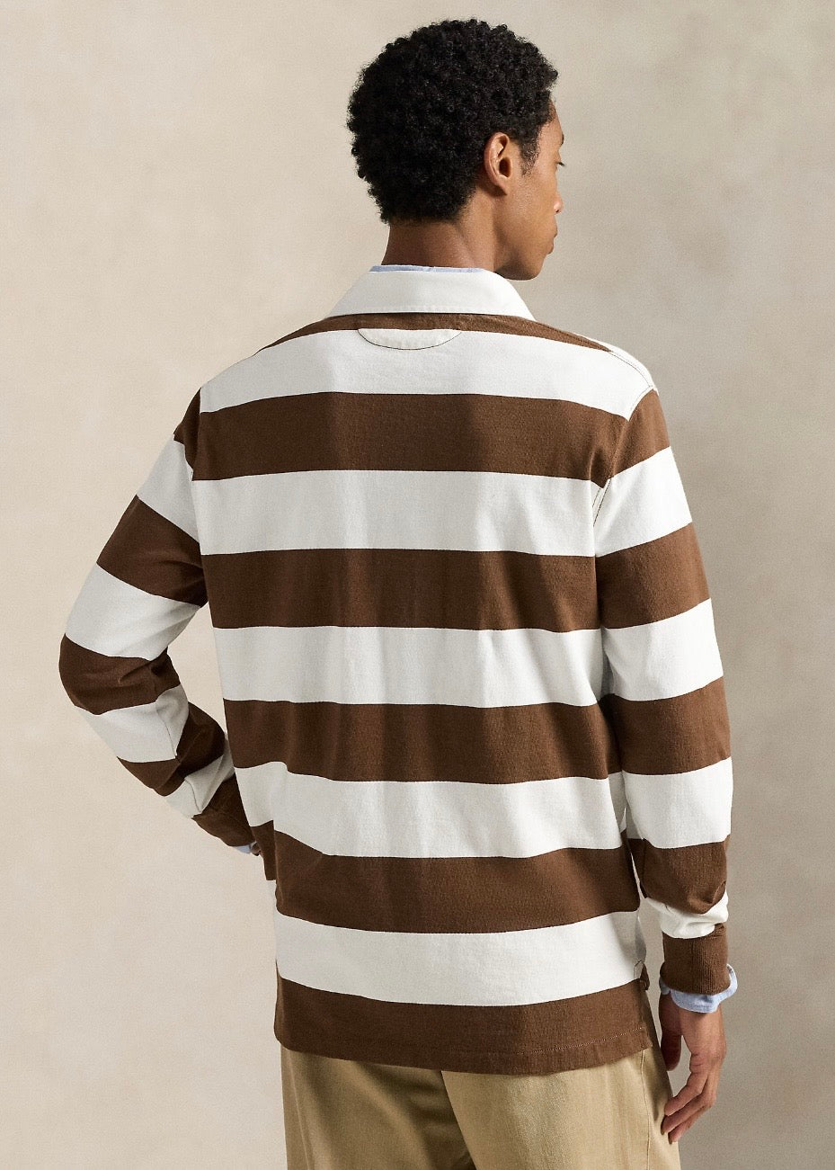 The Iconic Rugby Shirt Pale Russet