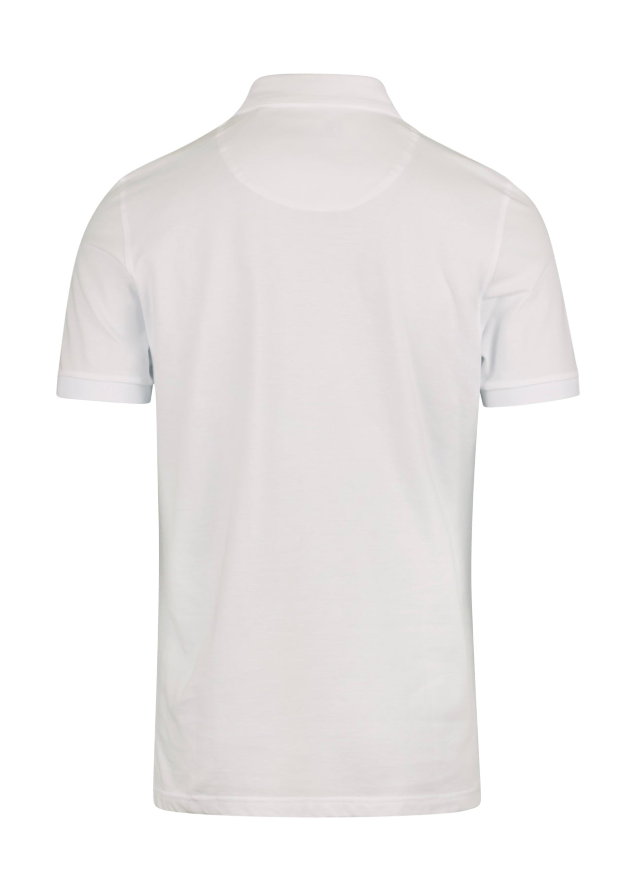 Stenströms Contrast pique - White