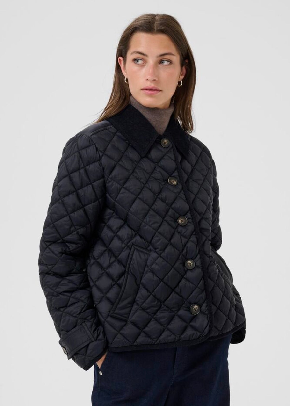 Safiya Jacket Dark Navy