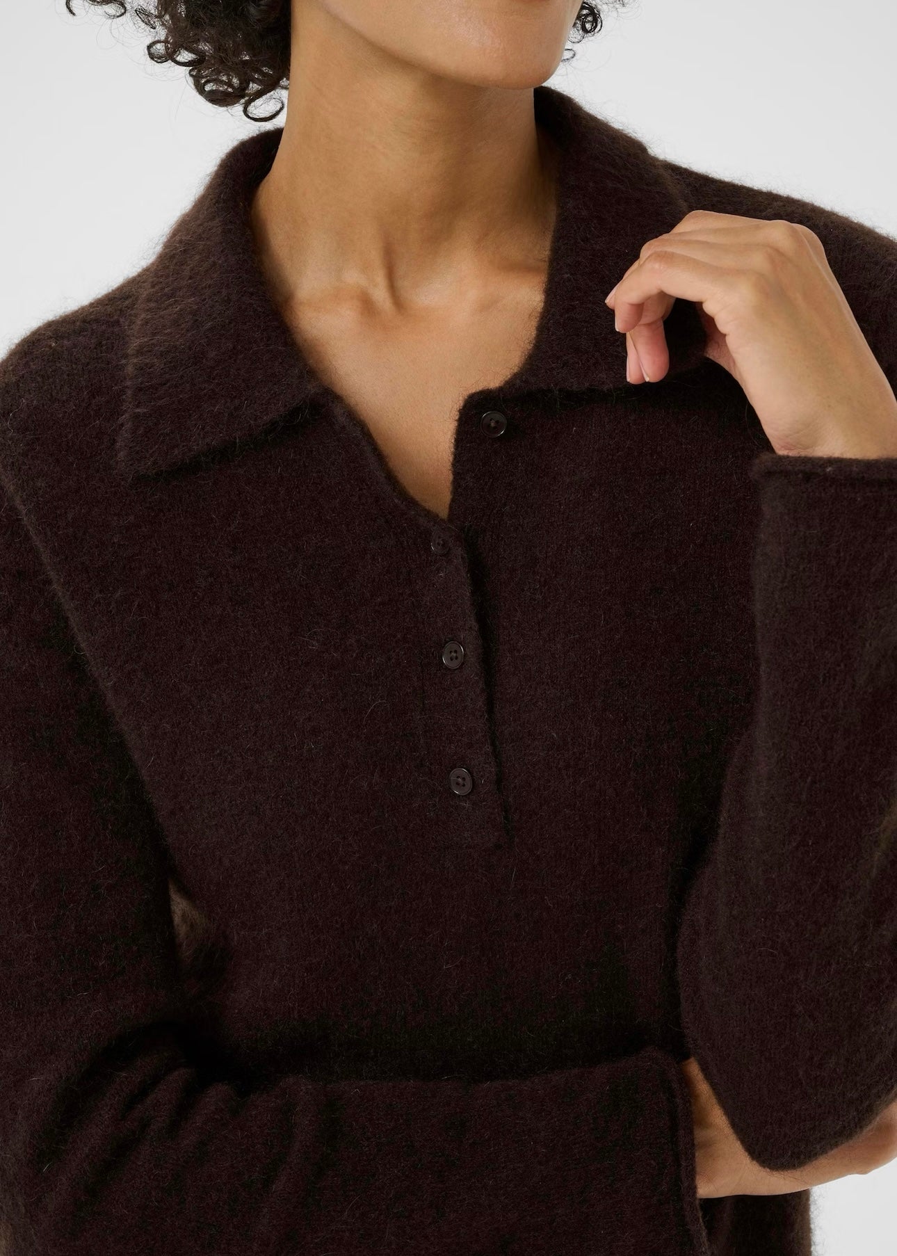 Silya pullover Ganache Melange