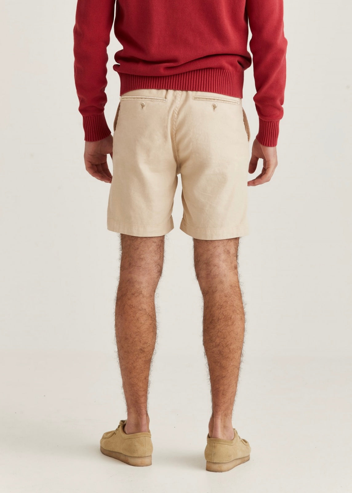 Morris Fenix Linen shorts - Khaki