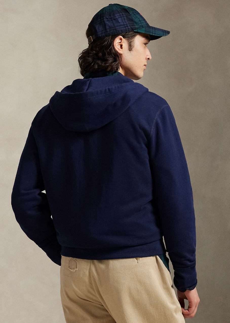 Fleece Hoodie Cruise Navy