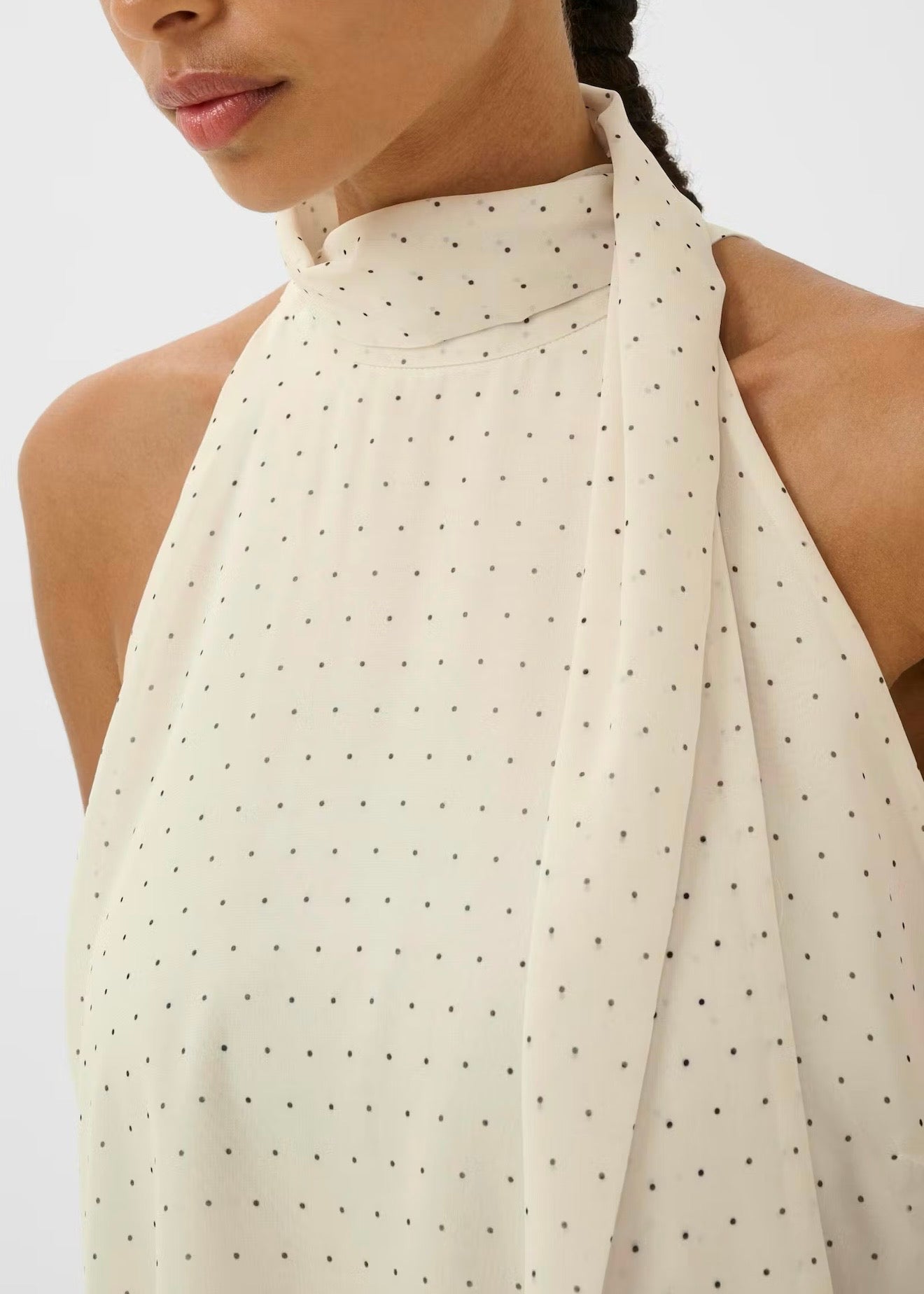 Dorah Top Birch Dot