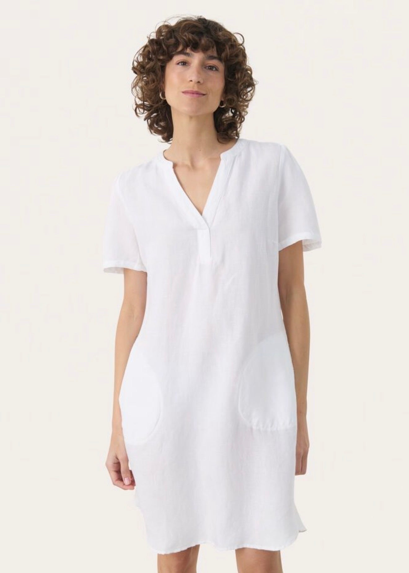 Aminase Dress Bright White