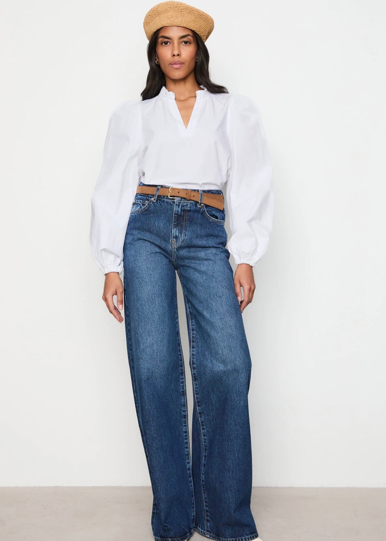Taylor Washed Dark Blue