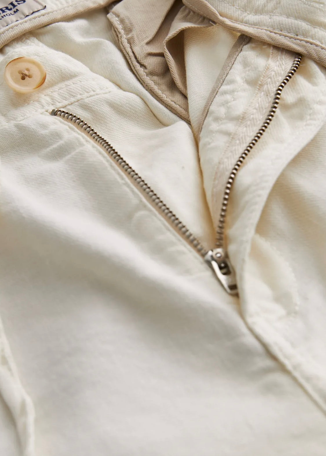 Morris Fenix Linen shorts - OffWhite