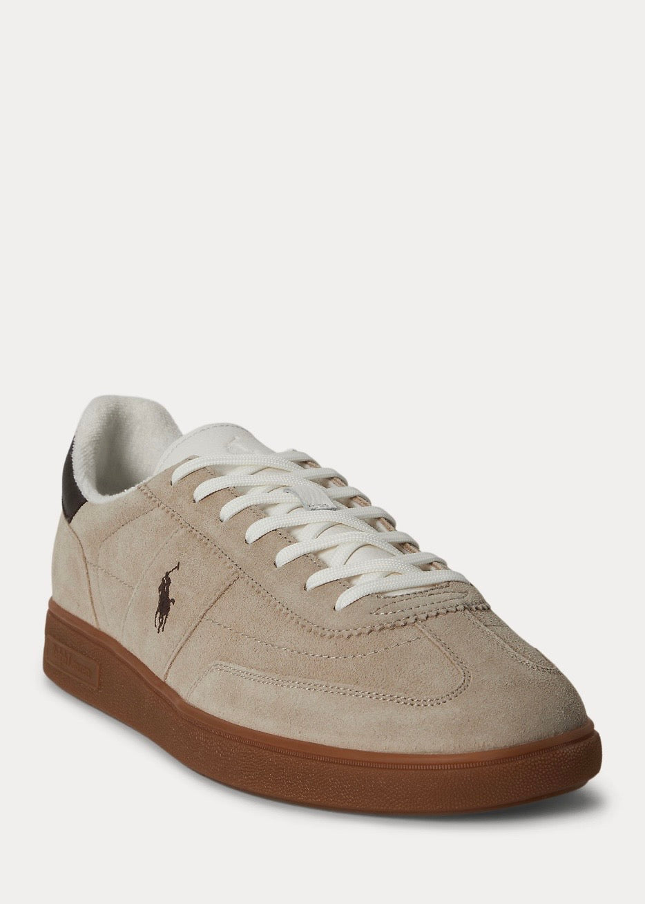 Bedford Suede Sneaker Milkshake/Dark Brown