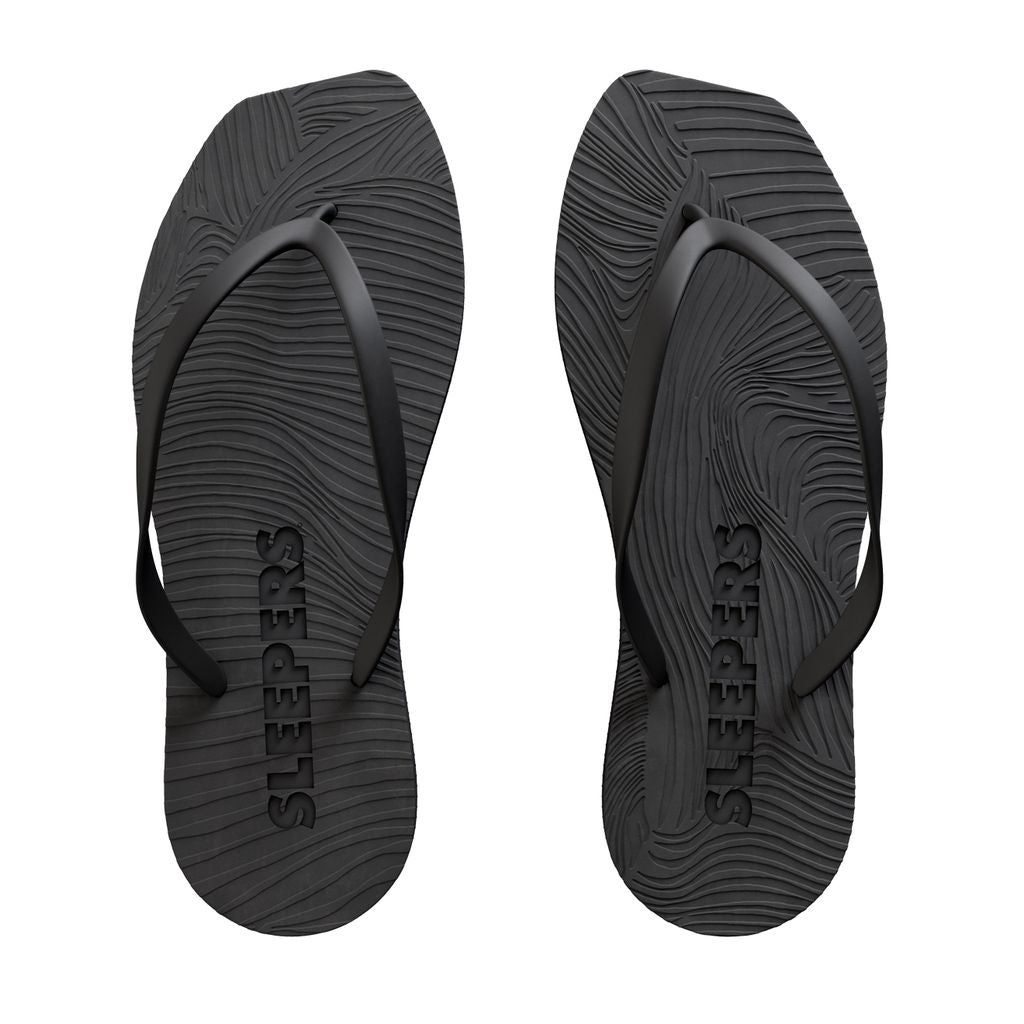 Sleepers Tapered flip flop - Black