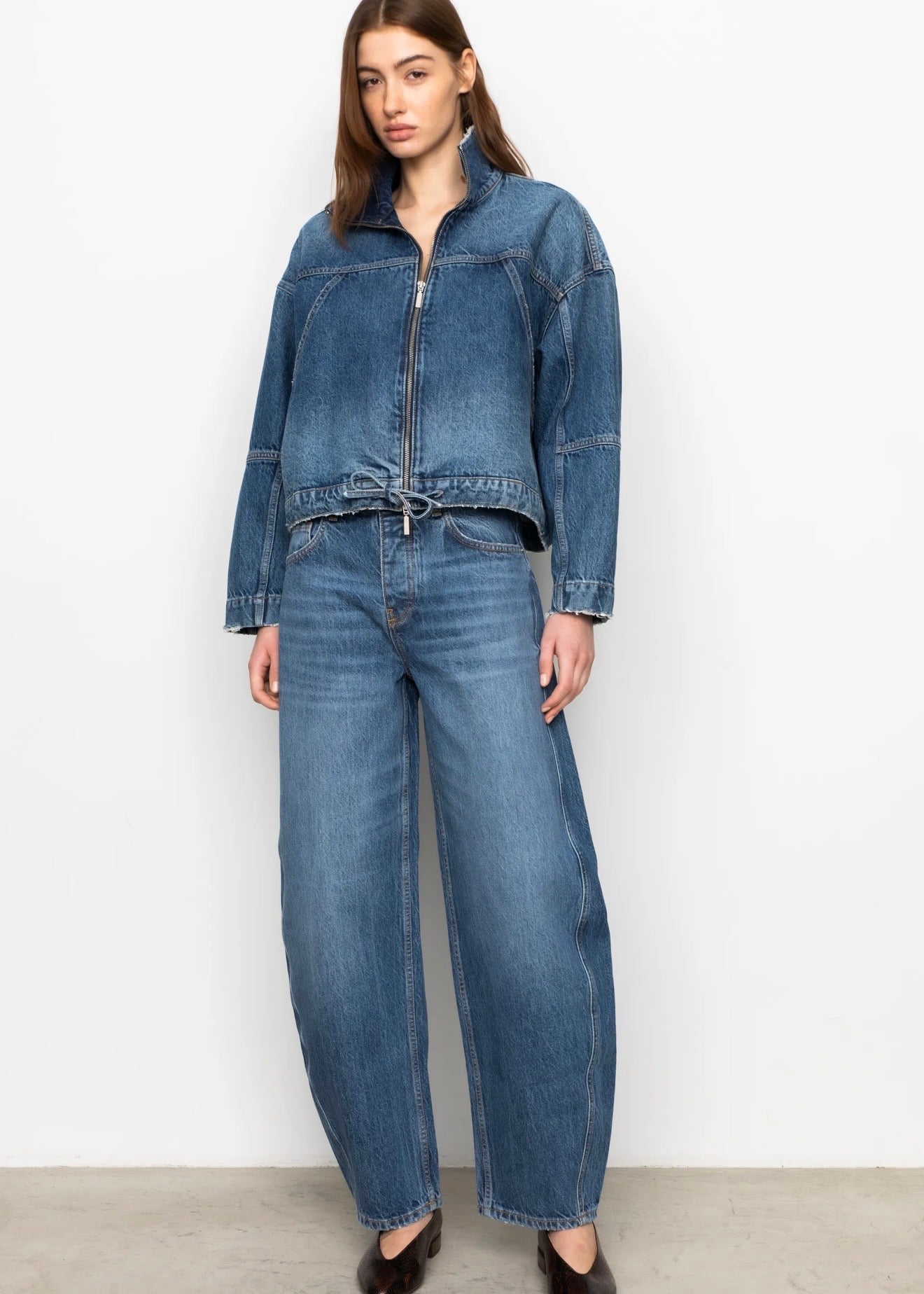 Libby Washed Dark Blue