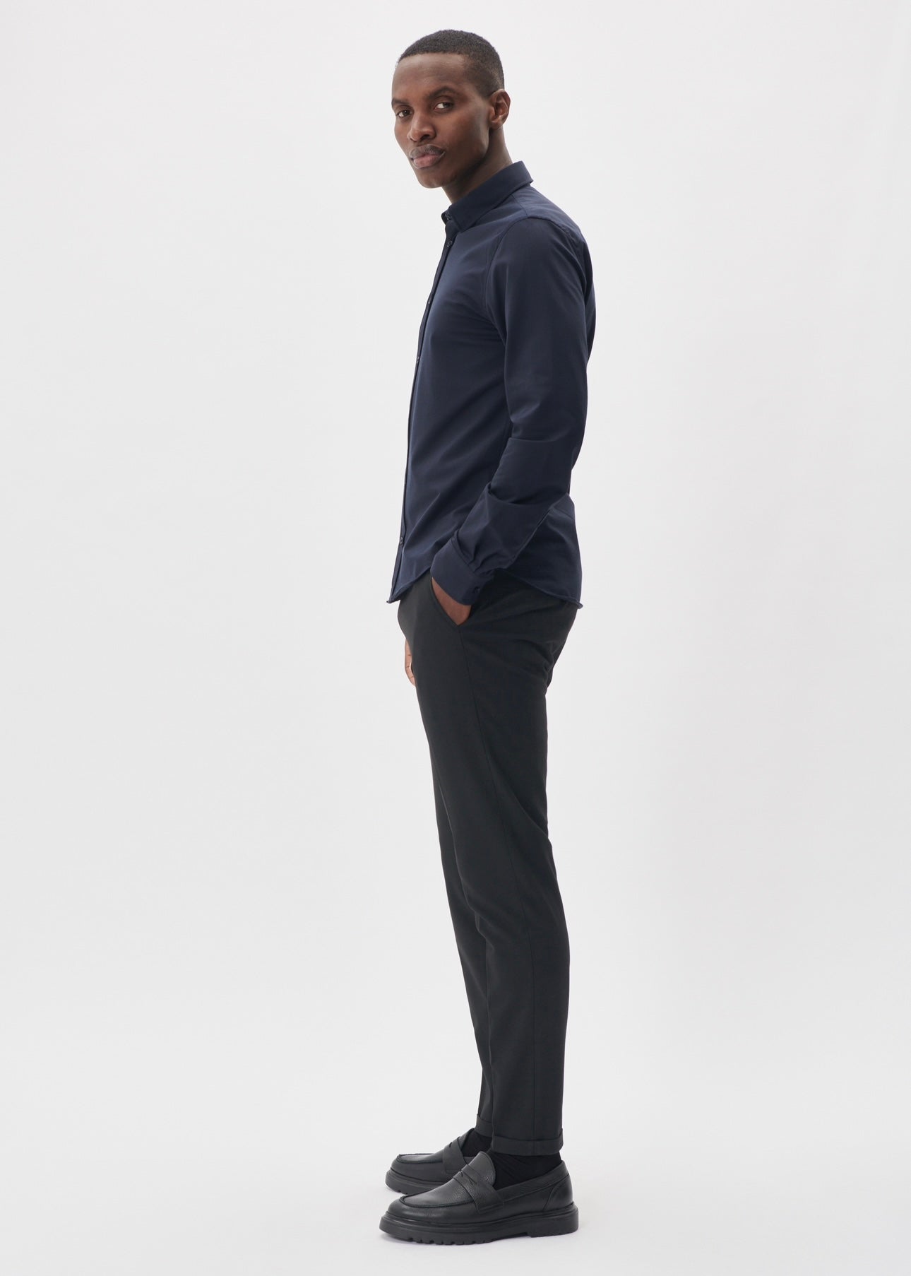 Matinique Trostol shirt - Dark Navy