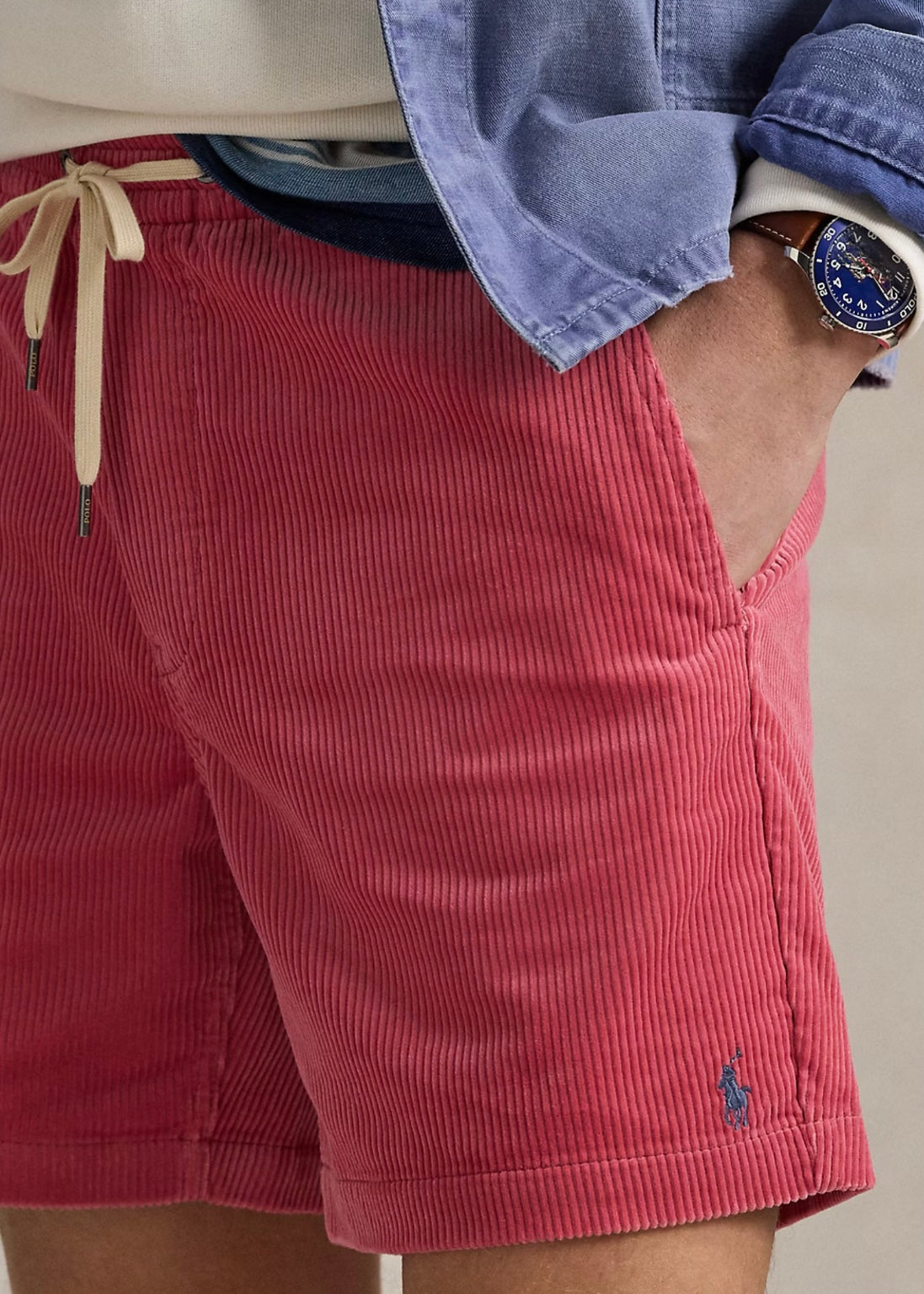Ralph Lauren Cord shorts - Adirondack Berry