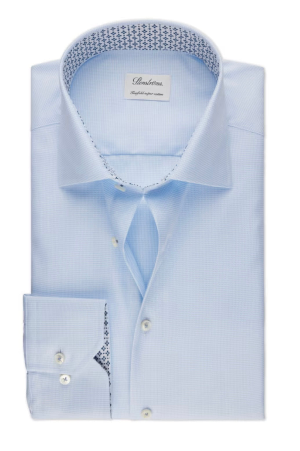 Stenströms Contrast shirt Slimline - 784771 0544 100