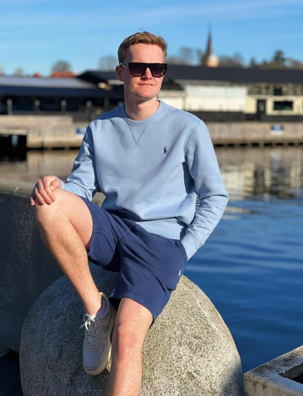 Polo Ralph Lauren College shorts - Newport Navy