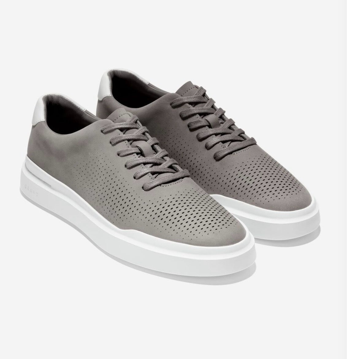 Cole Haan GrandPro Rally Laser Cut sneakers - Ironstone/Optic White