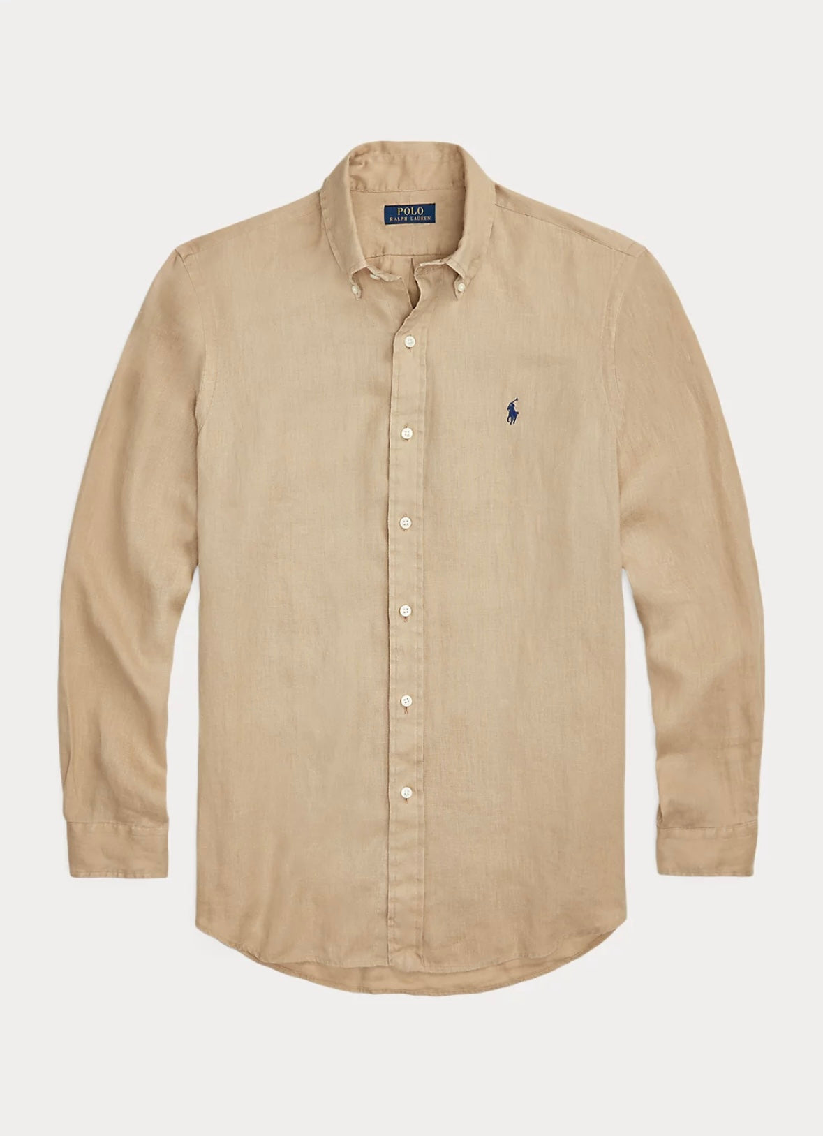 Polo Ralph Lauren Linen shirt Slim Fit - Khaki