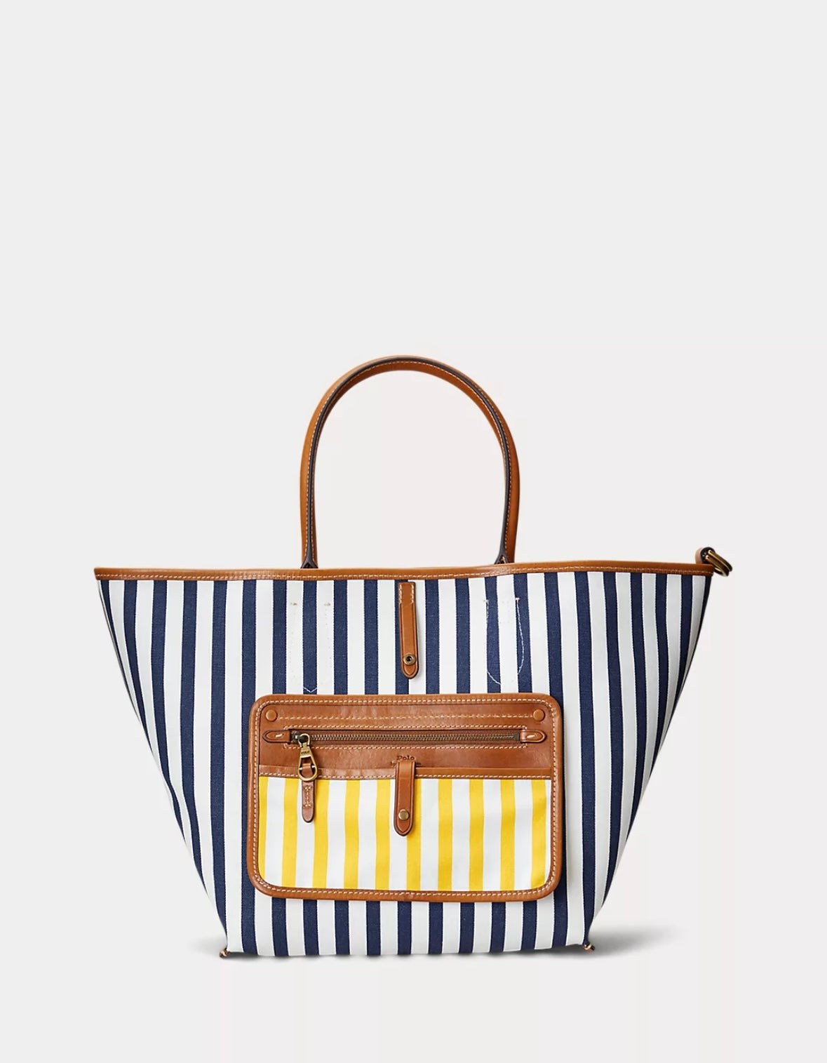 Polo Ralph Lauren Stripe Canvas bag - Yellow
