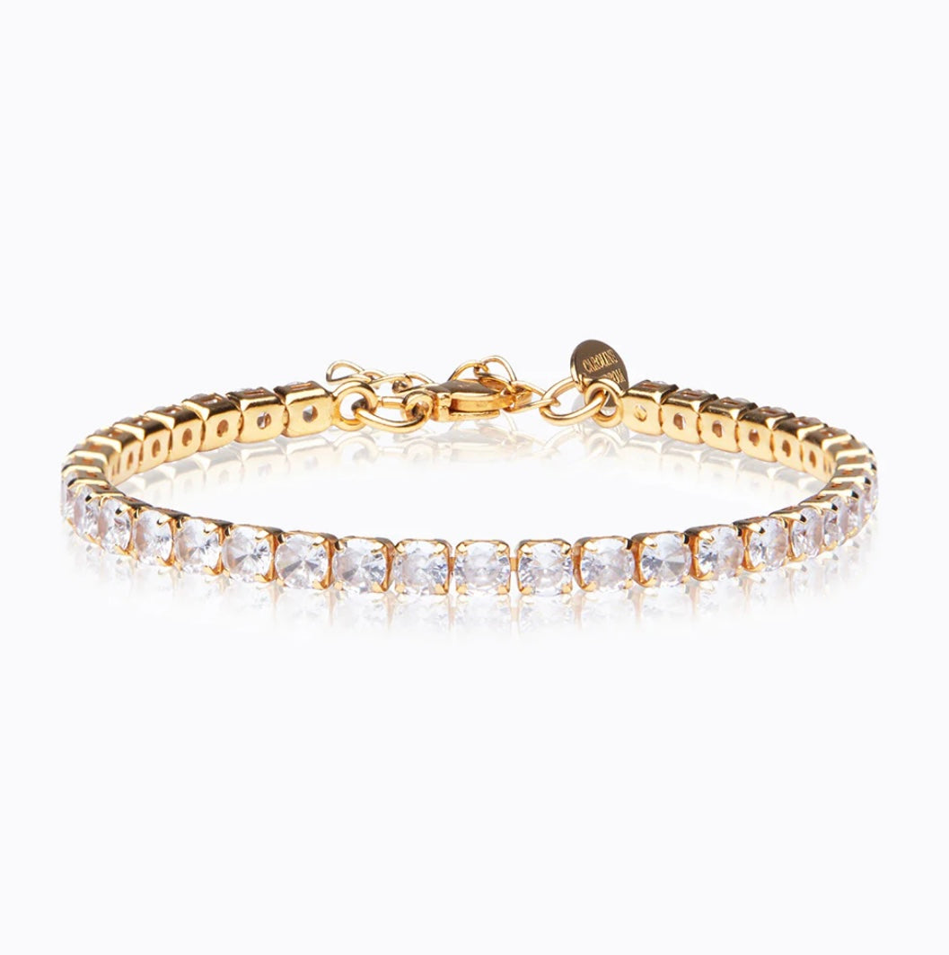 Caroline Svedbom Zara bracelet Gold Crystal