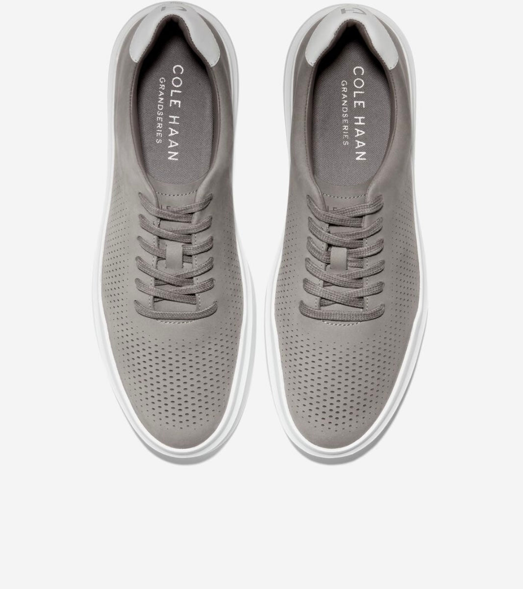 Cole Haan GrandPro Rally Laser Cut sneakers - Ironstone/Optic White
