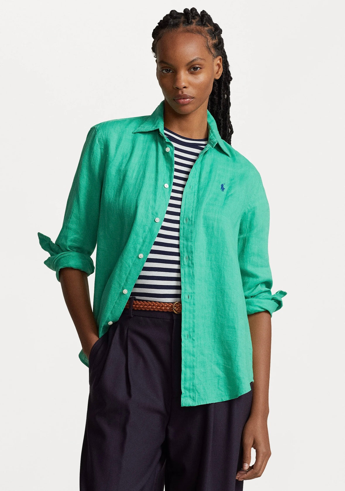 Polo Ralph Lauren Linen shirt - Vineyard Green