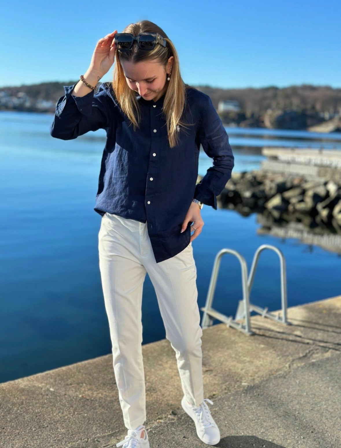 Polo Ralph Lauren Linen shirt - Navy