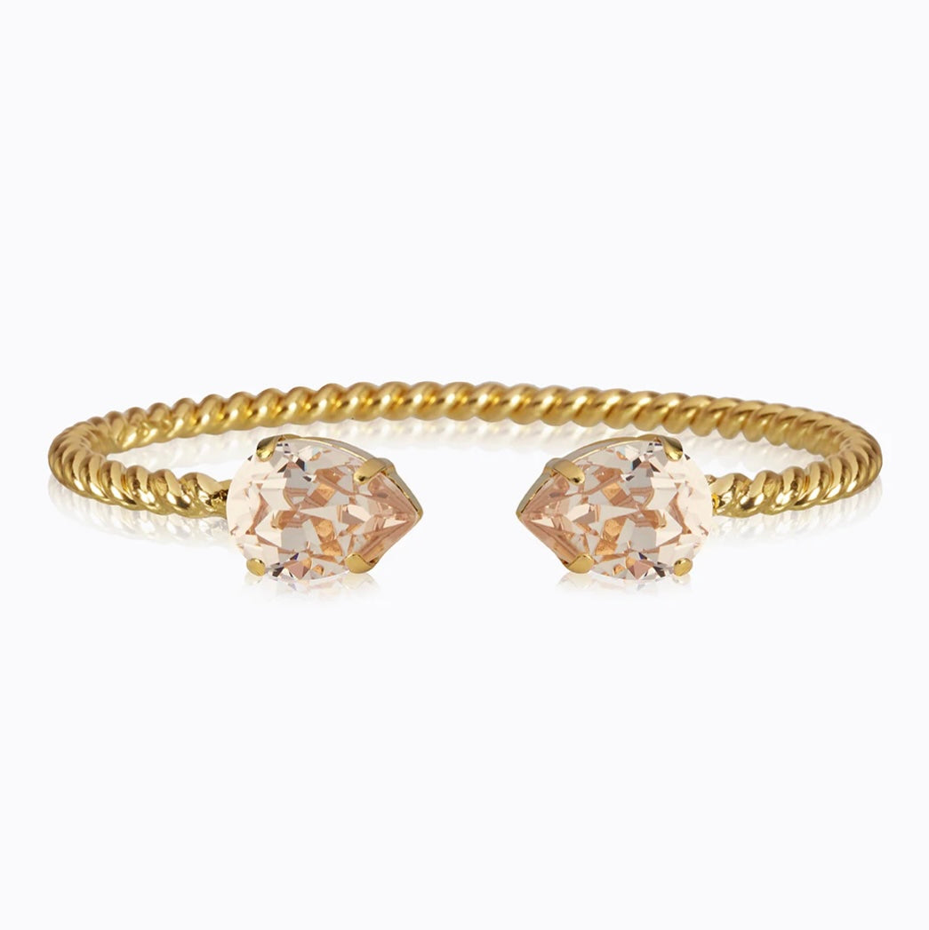 Caroline Svedbom Mini Drop bracelet Gold Silk