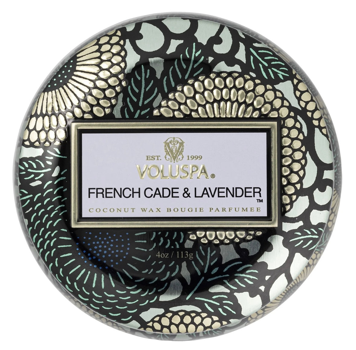 Voluspa Mini Tin candle - French Cade & Lavender