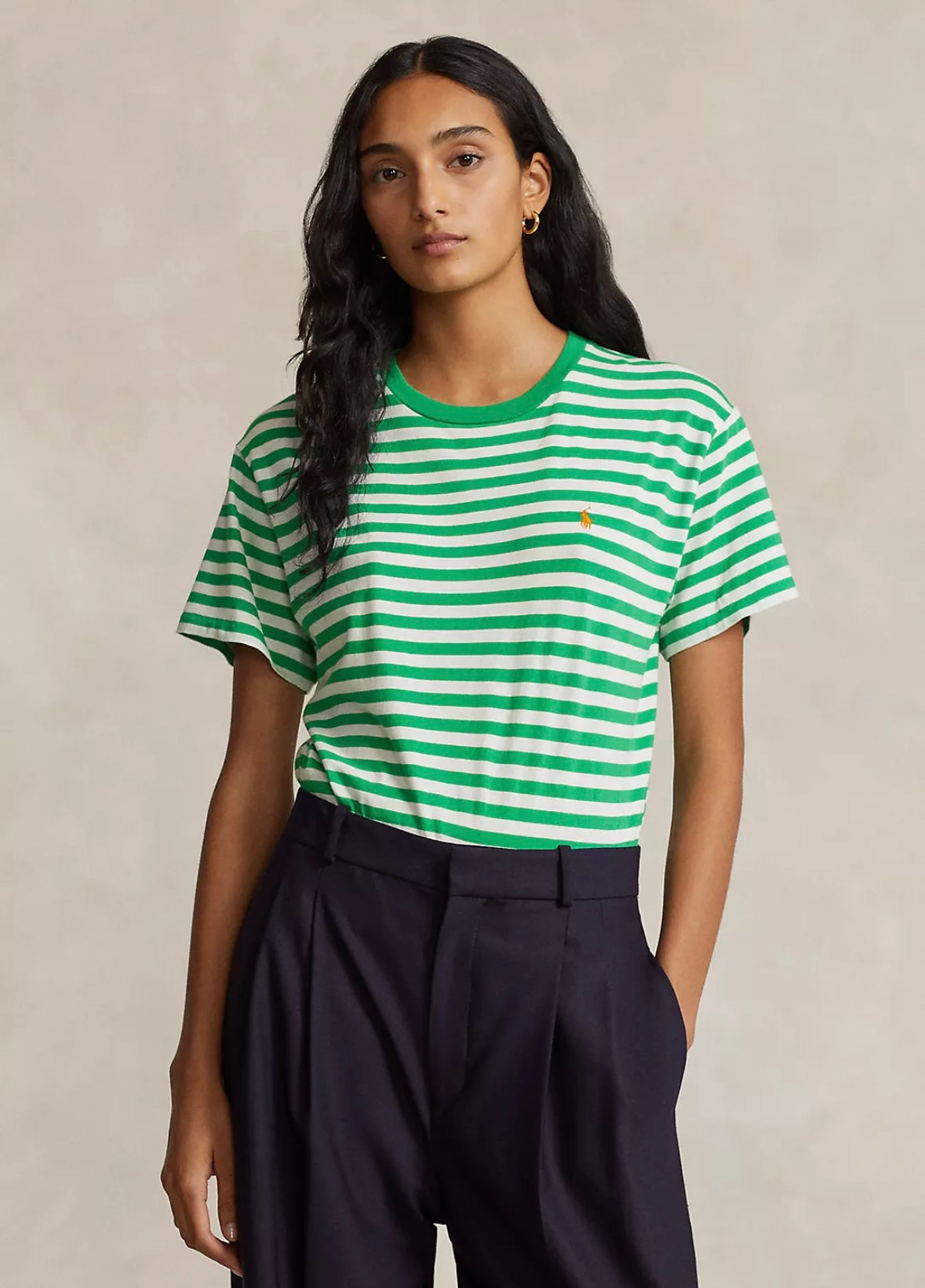 Polo Ralph Lauren Stripe t-shirt - Green/White