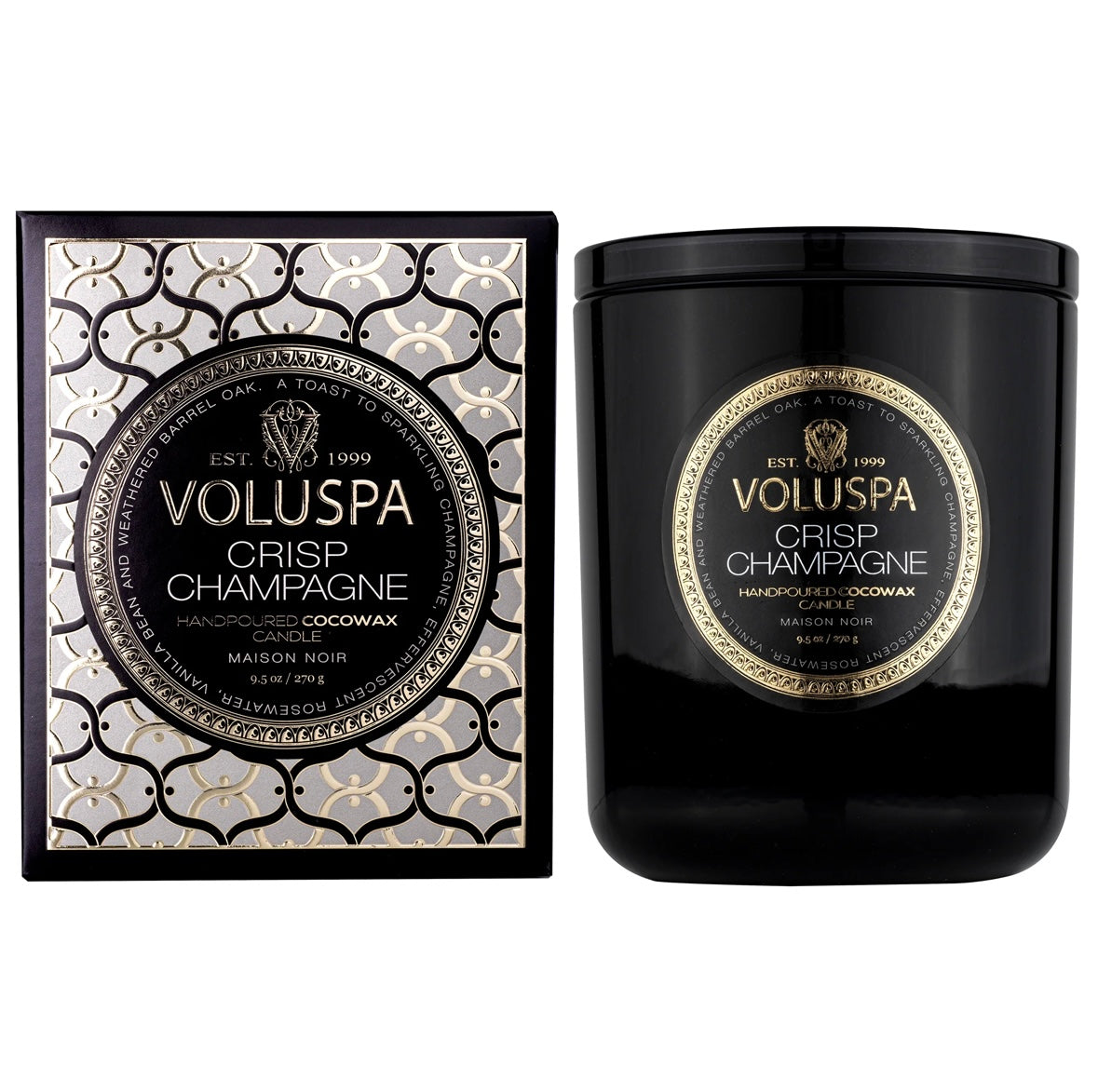 Voluspa Classic Boxed candle - Crisp Champagne