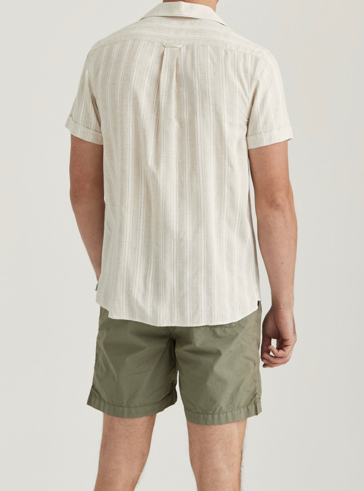 Morris Printed Short Sleeve shirt - Offwhite