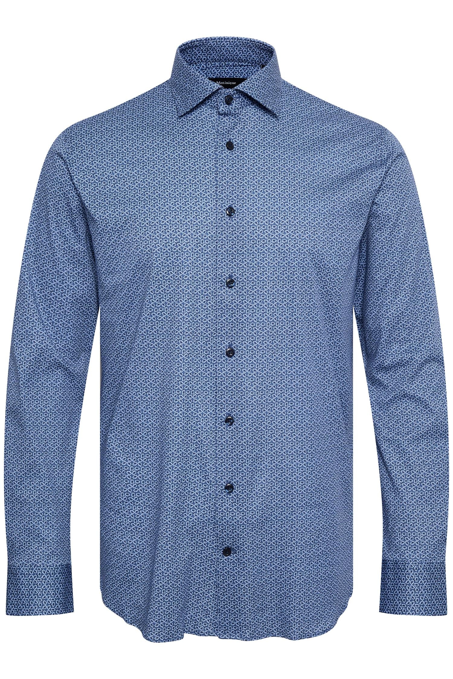 Matinique Marc shirt - Insignia Blue