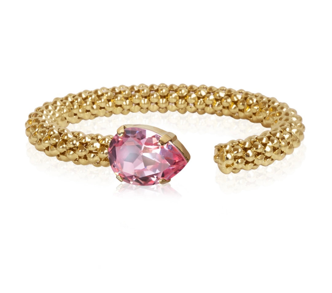 Caroline Svedbom Classic Rope bracelet Gold Light Rose