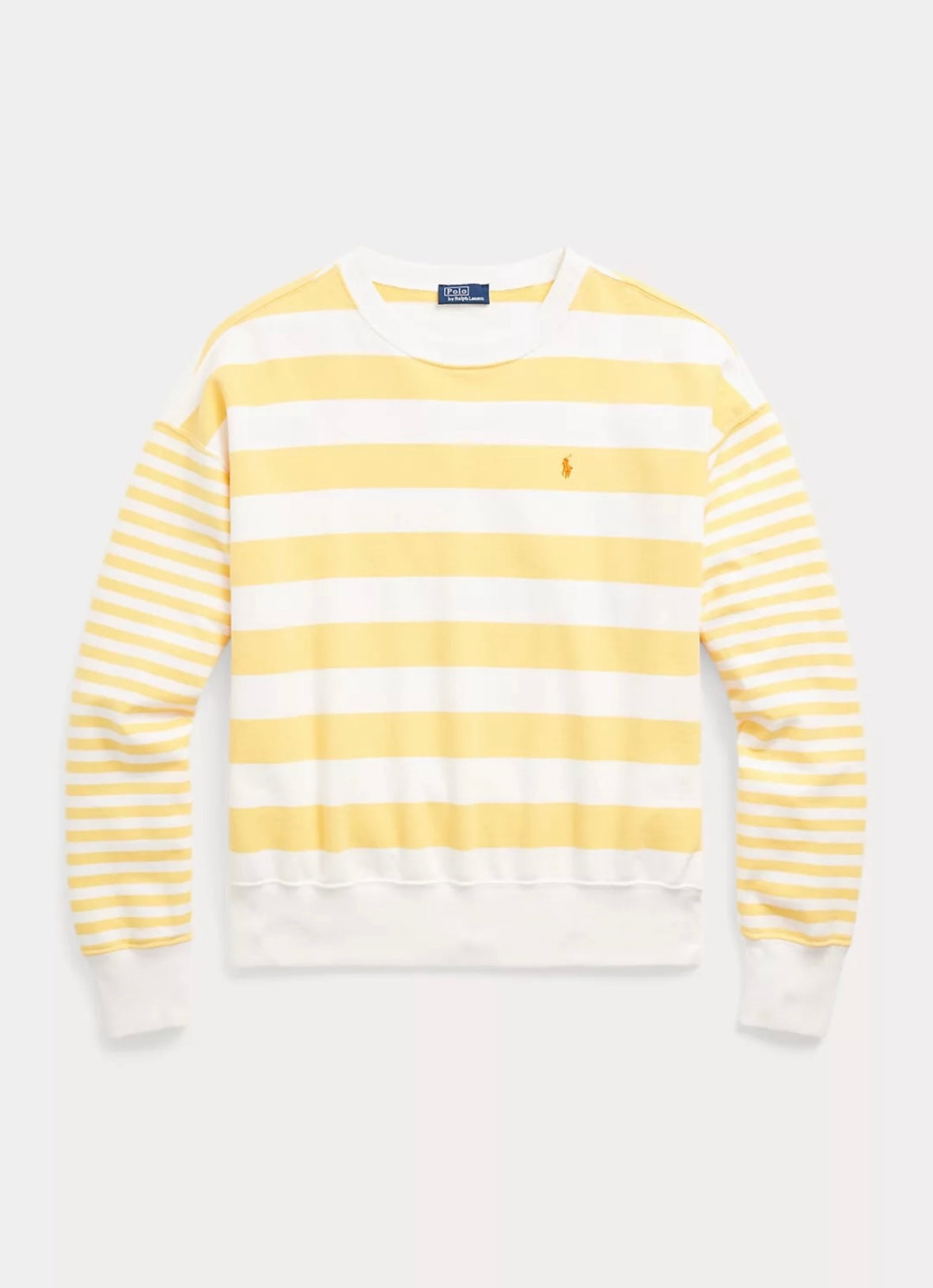 Polo Ralph Lauren College crewneck - Yellow/White Stripe